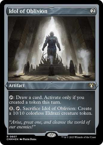 Idol of Oblivion Foil Etched (Commander Masters)  - Foil