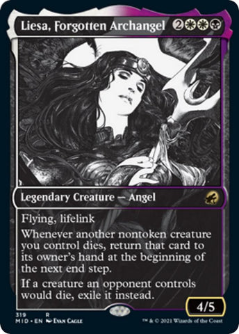 Liesa Forgotten Archangel Showcase (Innistrad: Midnight Hunt) 