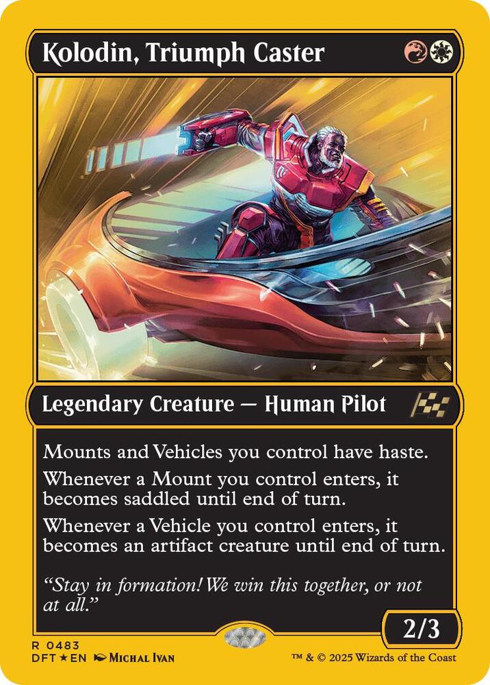 Kolodin Triumph Caster First Place Foil (Aetherdrift)  - Foil