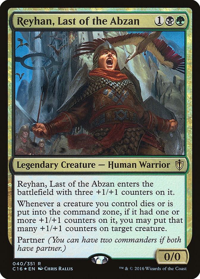 Reyhan Last of the Abzan (Commander 2016)  - Foil