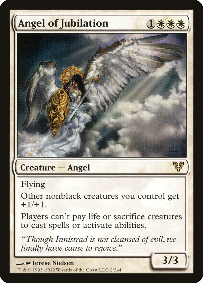 Angel of Jubilation (Avacyn Restored) 