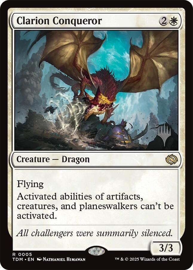 Clarion Conqueror (Promo Pack: Tarkir: Dragonstorm) 