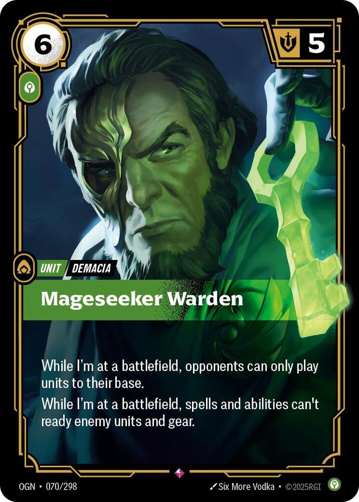 Mageseeker Warden (Origins)  - Foil