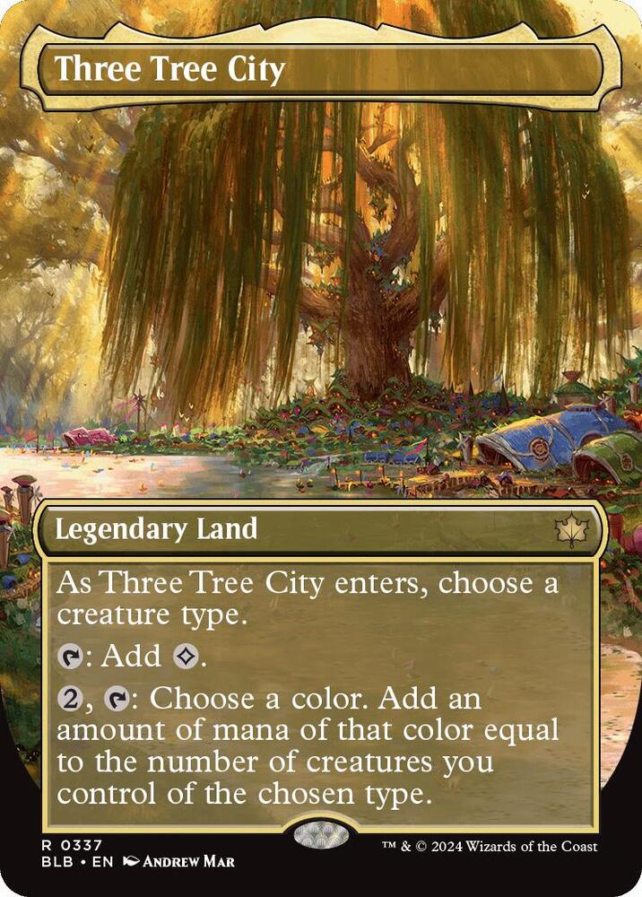Three Tree City 337 (Bloomburrow)  - Borderless