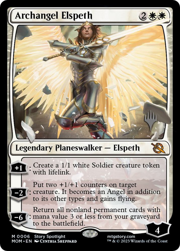 Archangel Elspeth (Promo Pack: March of the Machine) 