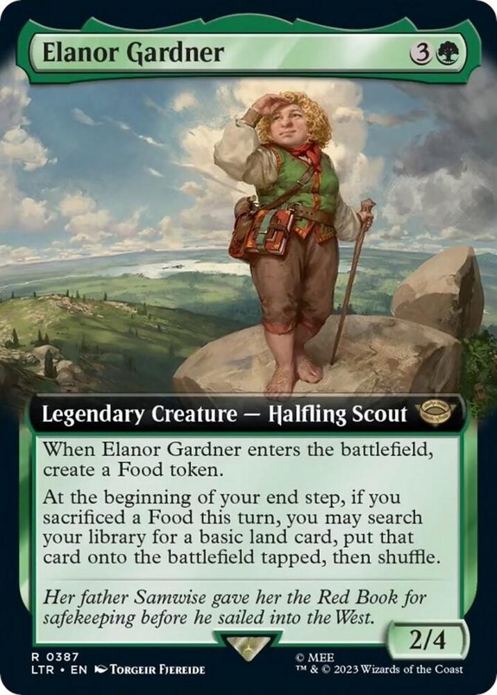 Elanor Gardner Extended Art (Universes Beyond: The Lord of the Rings: Tales of Middle-earth) 