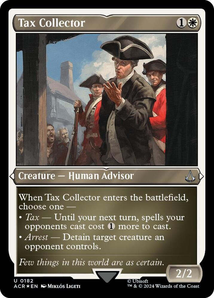 Tax Collector Foil Etched (Universes Beyond: Assassin's Creed)  - Foil