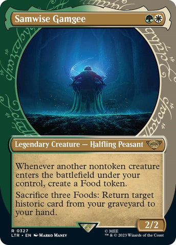 Samwise Gamgee 327 (Universes Beyond: The Lord of the Rings: Tales of Middle-earth)  - Showcase