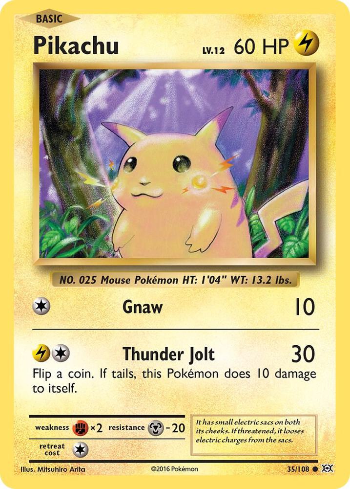 Pikachu 35/108 (XY - Evolutions) 