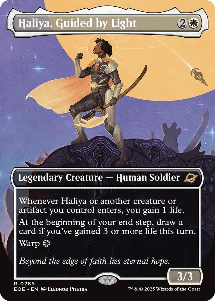 Haliya, Guided by Light 289 (Edge of Eternities)  - Borderless