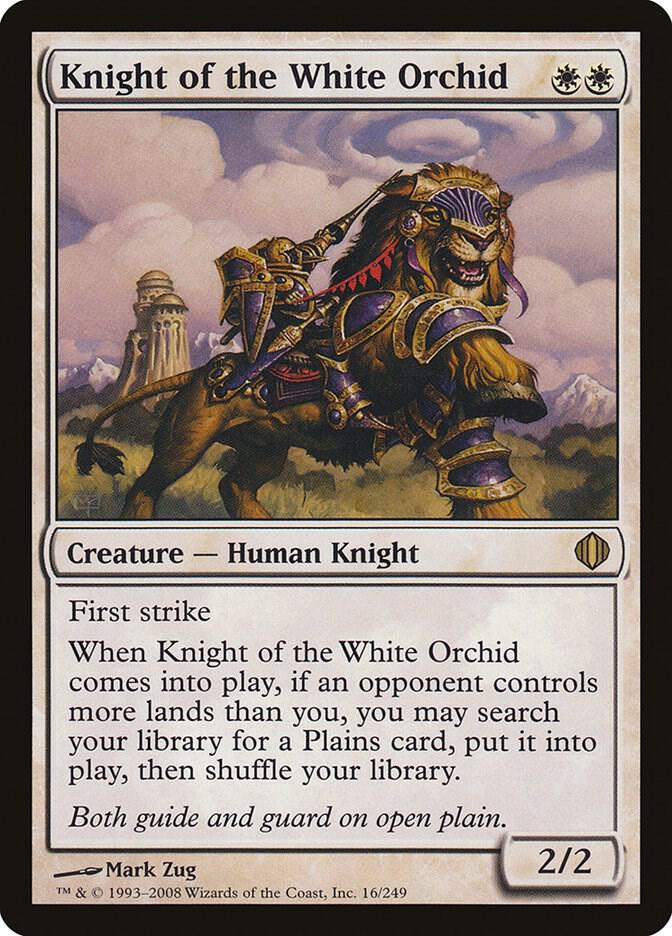 Knight of the White Orchid 16/249 (Shards of Alara) 