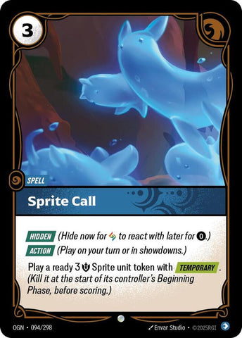 Sprite Call (Origins)  - Foil