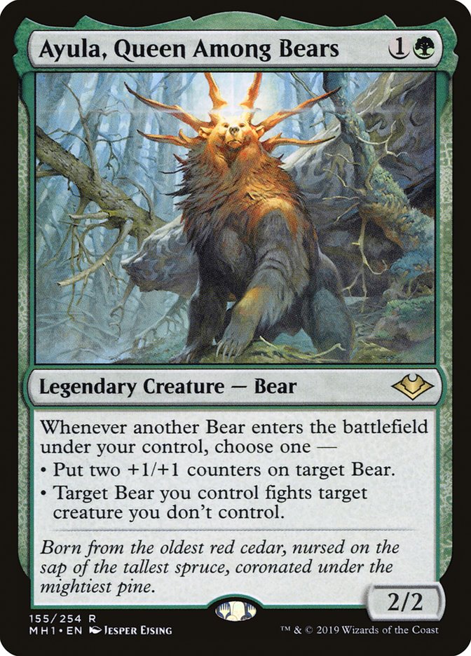 Ayula, Queen Among Bears 155 (Modern Horizons) 