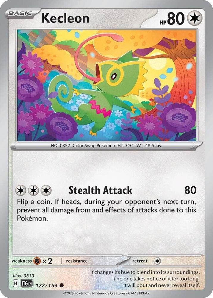 Kecleon 122/159 (SV09: Journey Together)  - Reverse Holofoil