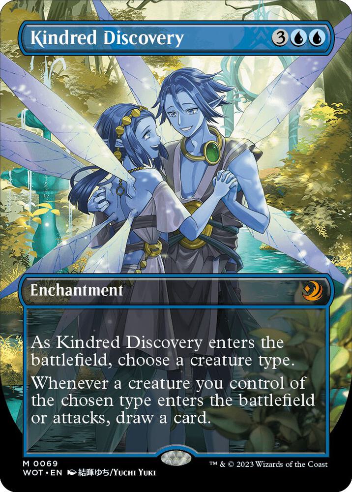 Kindred Discovery Anime Borderless (Wilds of Eldraine: Enchanting Tales) 