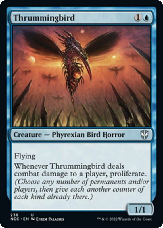 Thrummingbird 236 (Commander: Streets of New Capenna) 