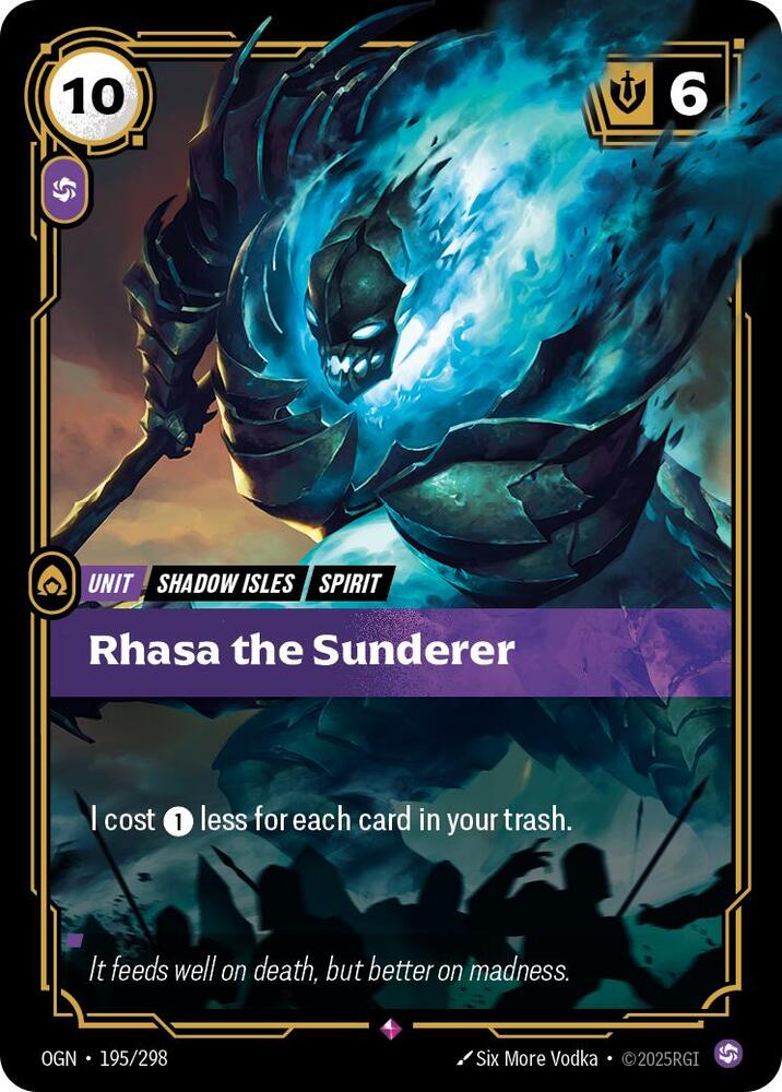 Rhasa the Sunderer (Origins)  - Foil