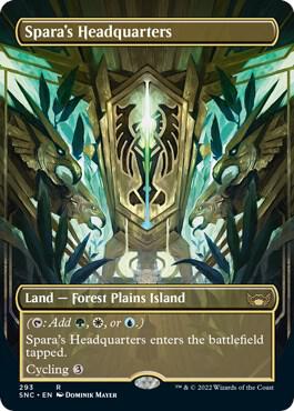 Sparas Headquarters Borderless 293 (Streets of New Capenna)  - Foil