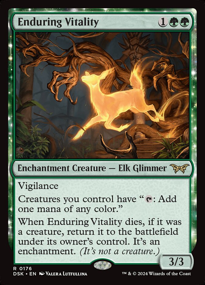 Enduring Vitality (Duskmourn: House of Horror)  - Foil