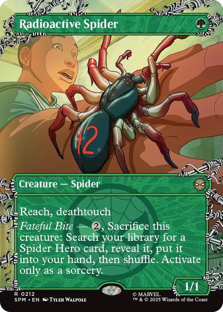 Radioactive Spider Borderless (Marvel's Spider-Man) 