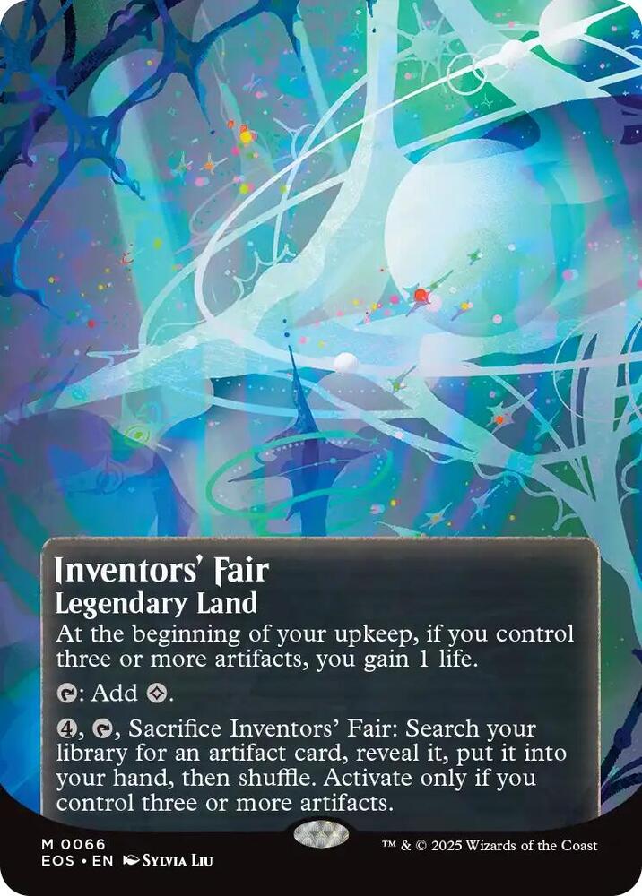 Inventors' Fair 66/0 (Edge of Eternities: Stellar Sights)  - Borderless Foil