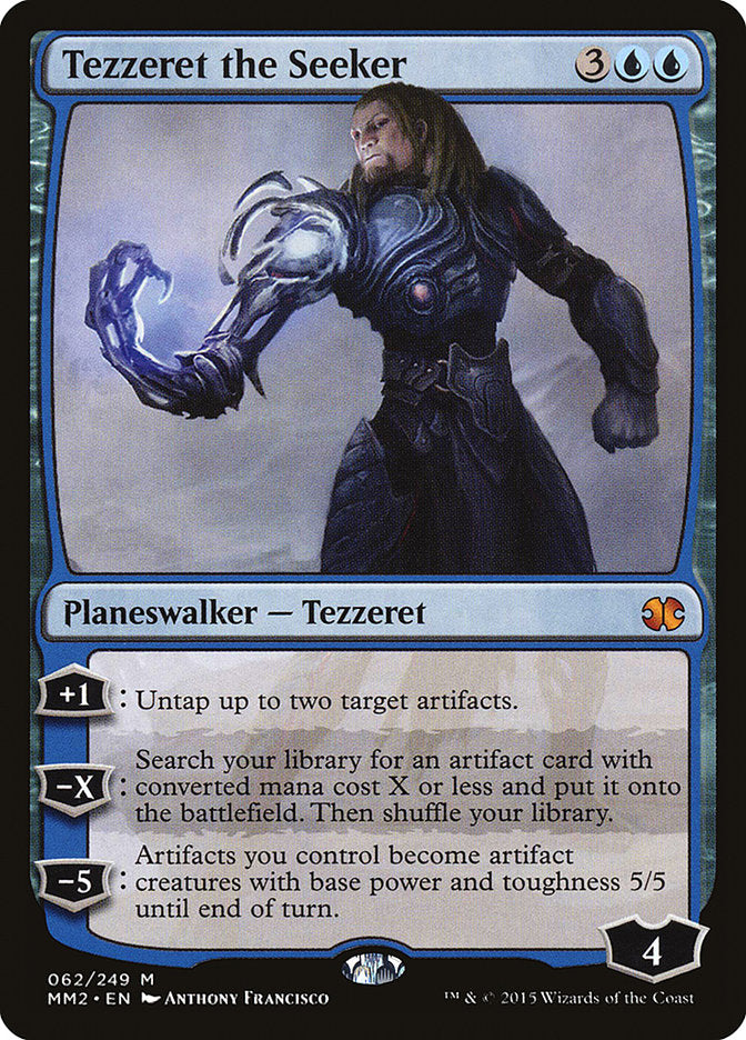 Tezzeret the Seeker 62/249 (Modern Masters 2015) 