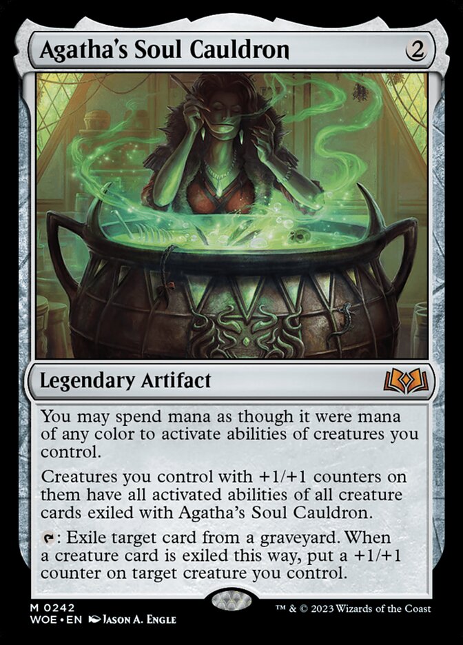 Agathas Soul Cauldron 242 (Wilds of Eldraine) 
