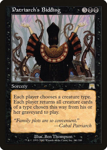 Patriarchs Bidding (Onslaught)  - Foil