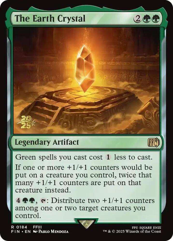 The Earth Crystal (Prerelease Cards)  - Foil