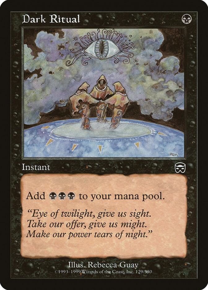Dark Ritual 129 (Mercadian Masques) 