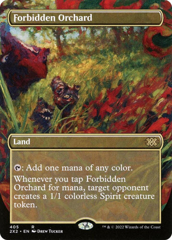 Forbidden Orchard Borderless 405 (Double Masters 2022)  - Foil