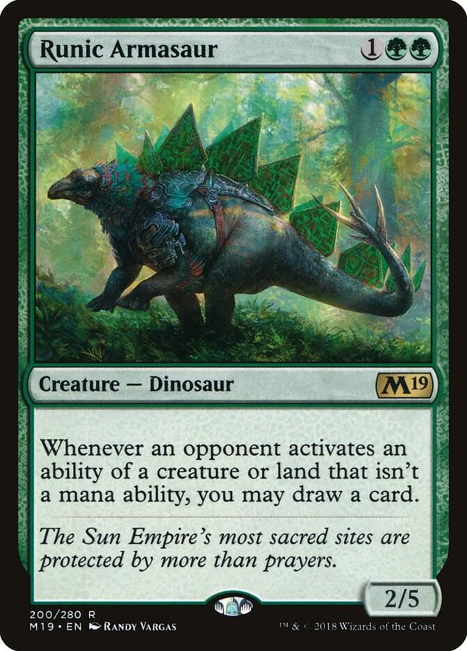 Runic Armasaur 200 (Core Set 2019) 
