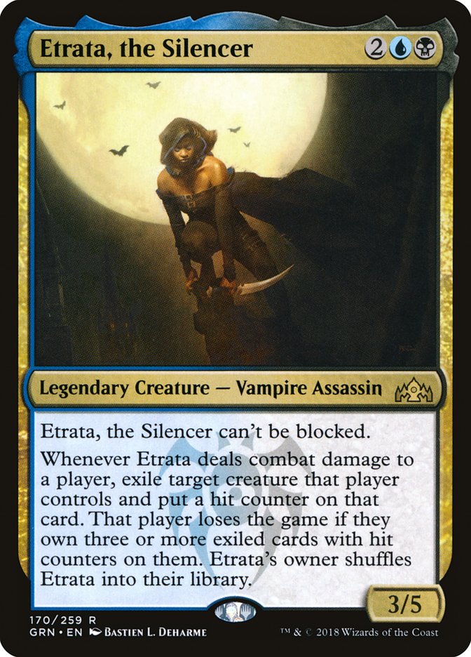 Etrata, the Silencer 170/259 (Guilds of Ravnica) 