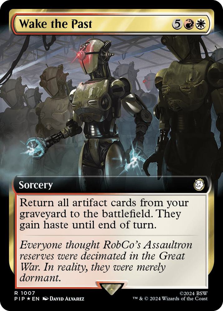 Wake the Past Extended Art Surge Foil (Universes Beyond: Fallout)  - Foil