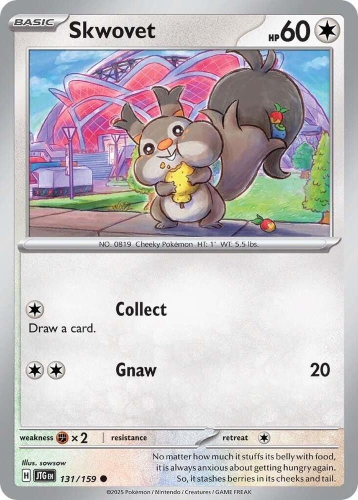 Skwovet 131/159 (SV09: Journey Together)  - Reverse Holofoil