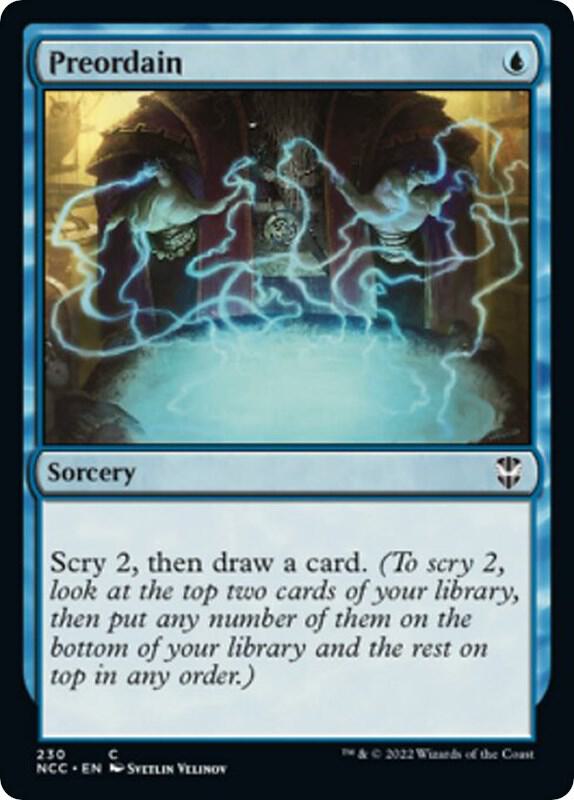 Preordain (Commander: Streets of New Capenna) 