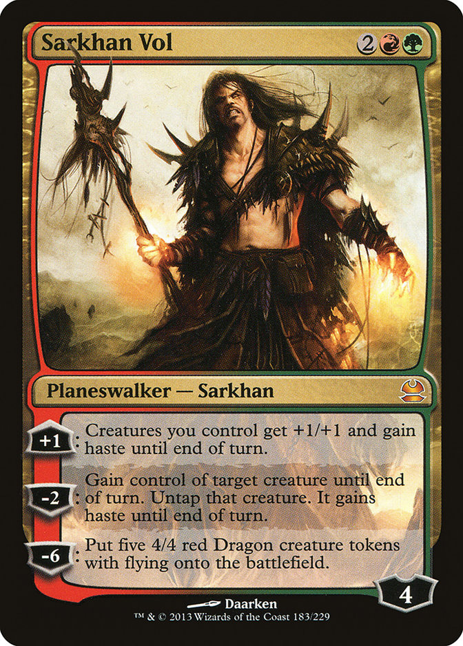 Sarkhan Vol (Modern Masters) 