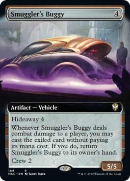 Smugglers Buggy Extended Art 184 (Commander: Streets of New Capenna) 