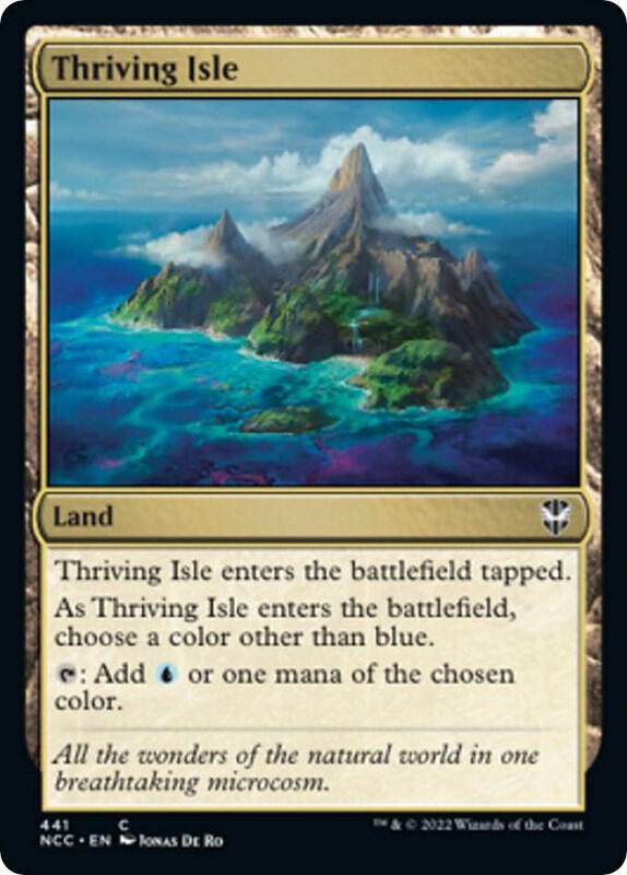 Thriving Isle 441 (Commander: Streets of New Capenna) 