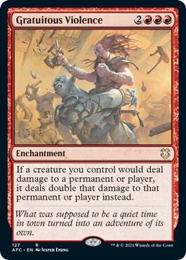 Gratuitous Violence (Commander: Adventures in the Forgotten Realms) 