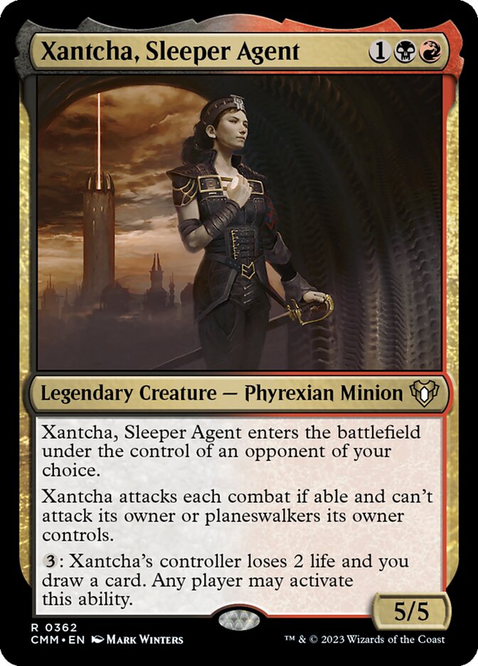 Xantcha, Sleeper Agent (Commander Masters)  - Foil