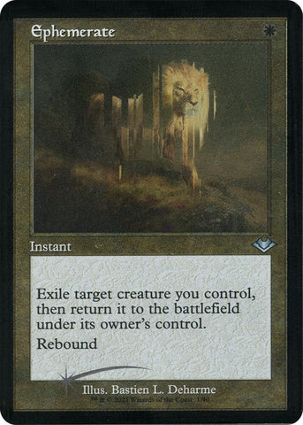 Ephemerate 1 (Modern Horizons)  - Retro Etched Foil