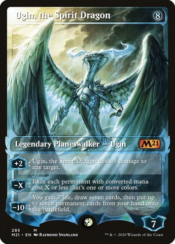Ugin the Spirit Dragon Showcase (Core Set 2021) 