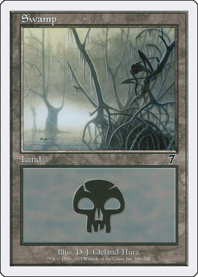 Swamp 346 (7th Edition)  - Foil