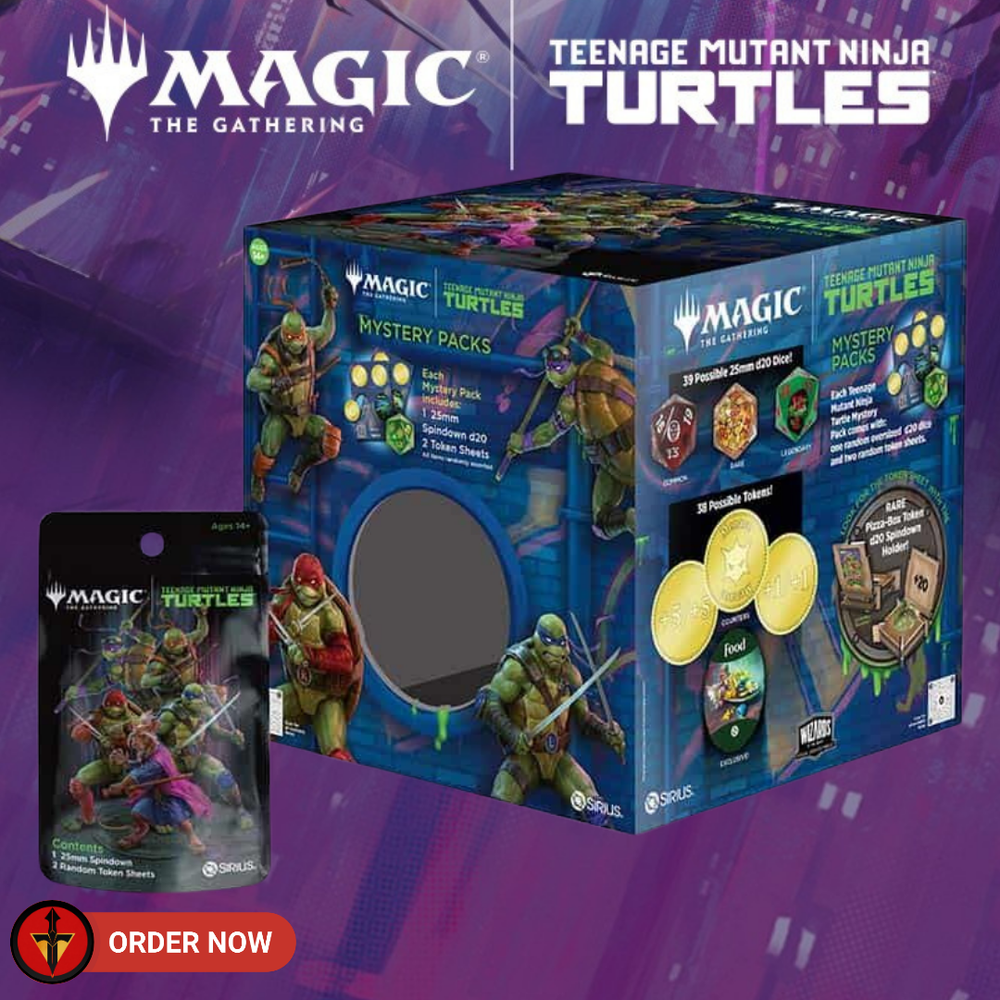 PREORDER - Sirius Dice - Magic: The Gathering Teenage Mutant Ninja Turtles - Treasure Packs