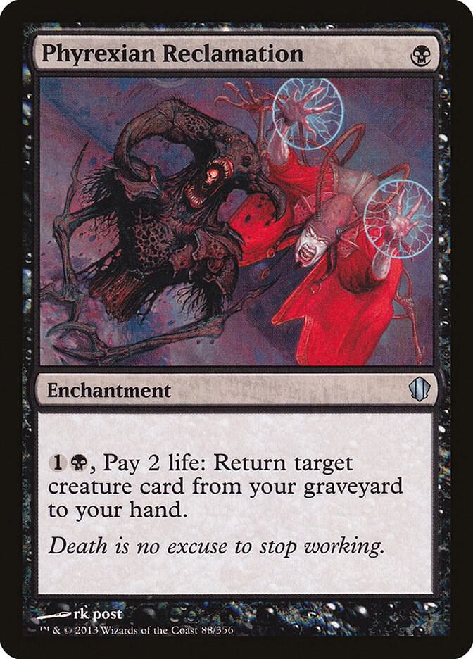 Phyrexian Reclamation (Commander 2013) 