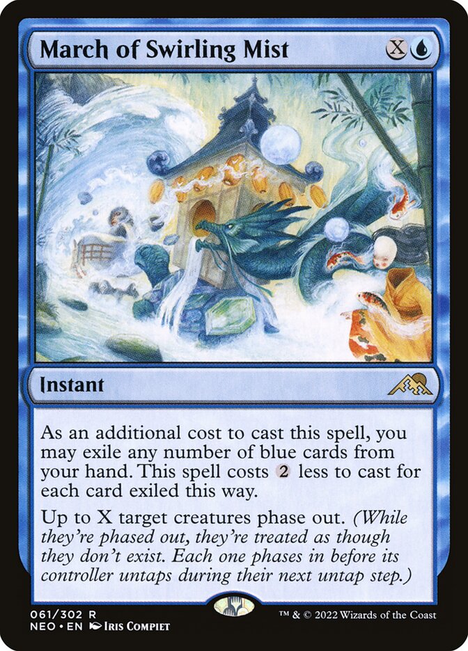 March of Swirling Mist (Kamigawa: Neon Dynasty) 