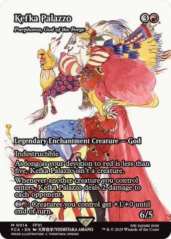 Kefka Palazzo Purphoros God of the Forge Showcase (FINAL FANTASY: Through the Ages) 