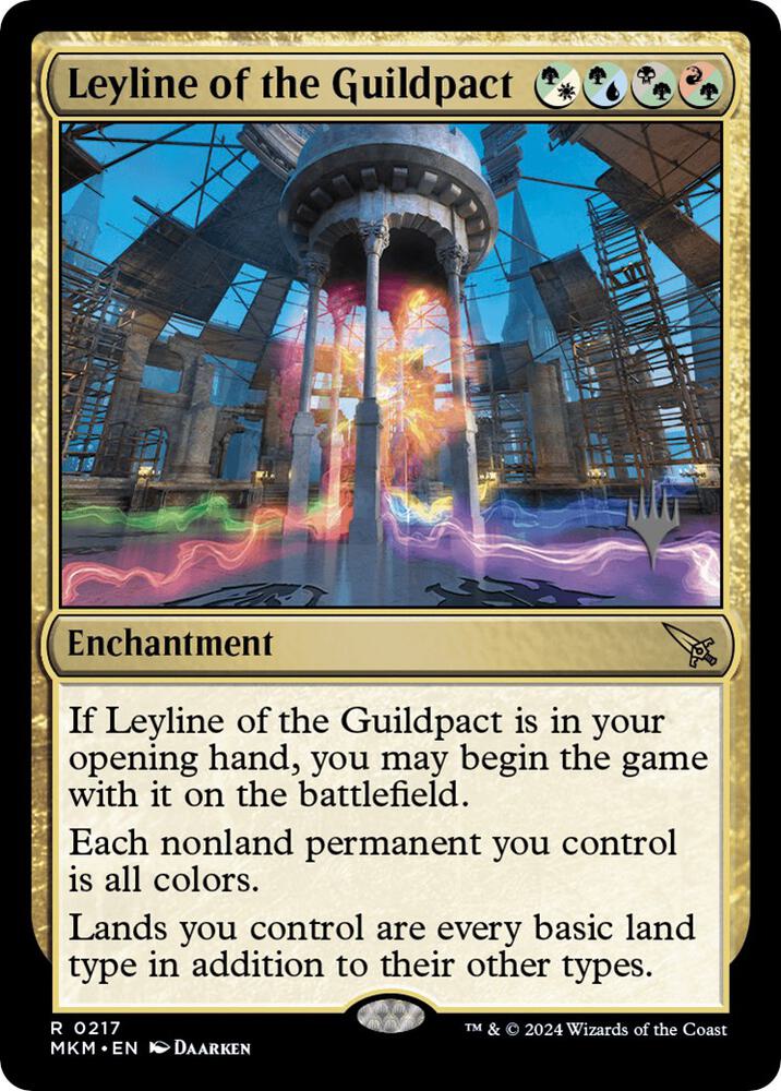 Leyline of the Guildpact (Promo Pack: Murders at Karlov Manor)  - Foil