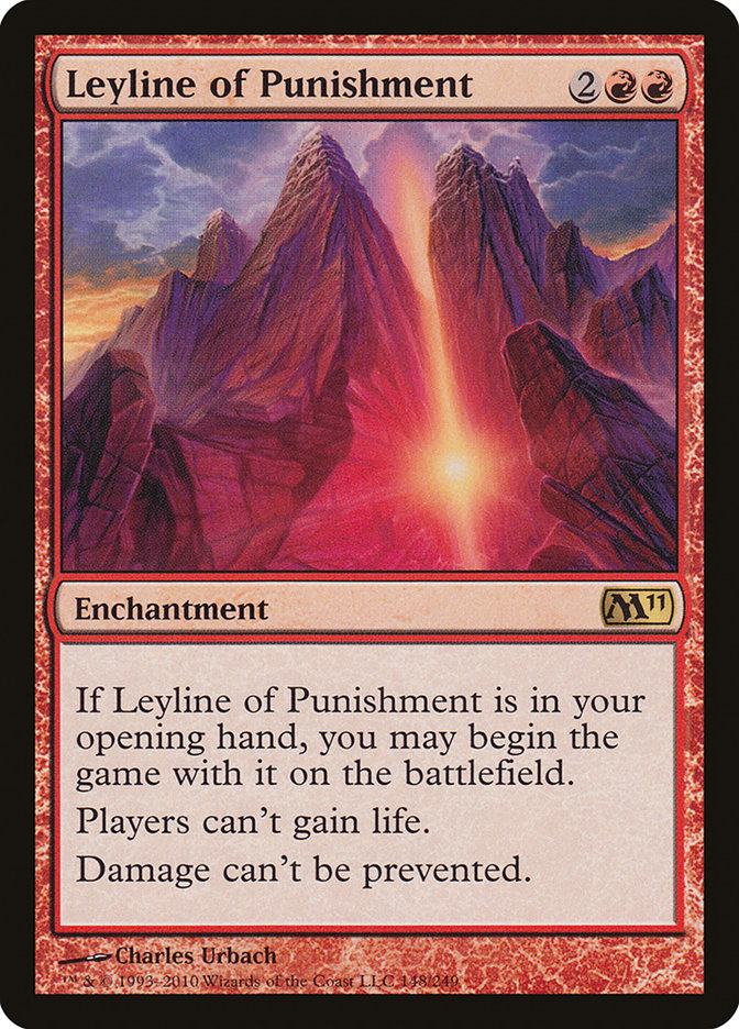 Leyline of Punishment 148 (Magic 2011 (M11)) 